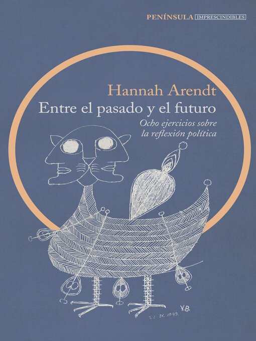 Detalles del título Entre el pasado y el futuro de Hannah Arendt - Lista de espera